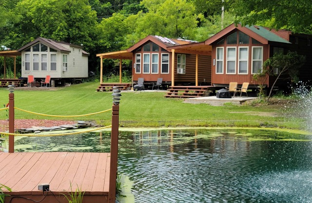 Park Model Rental in Campground.