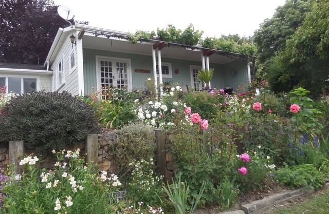 Peaceful cottage in private garden setting.