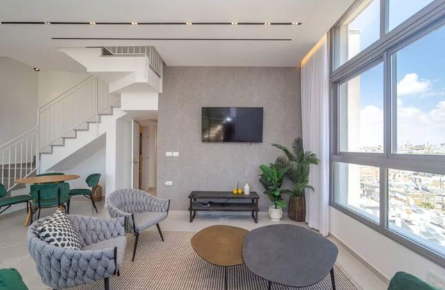 Penthouse de Luxe à Bat Yam 4 Chambres vue mer