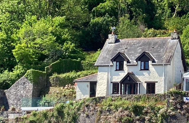 Perfect views over the river dart