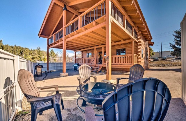 Pet-Friendly Cloudcroft Cabin Walk to Shop, Food