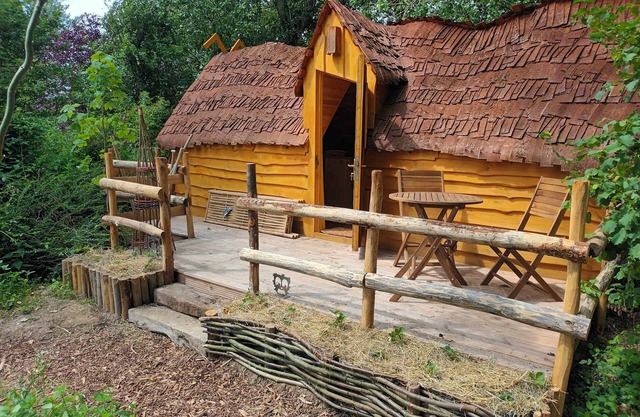 Petite Cabane Féérique Dans la Campagne