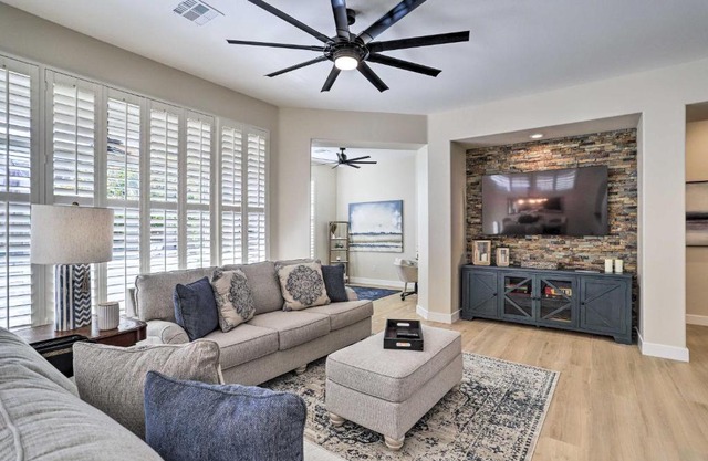 Pool Access Mtn-View Palm Desert Home!