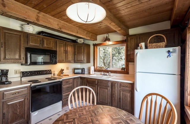 Preacher's Cabin - a real Montana log cabin, right at river's edge - sleeps 6
