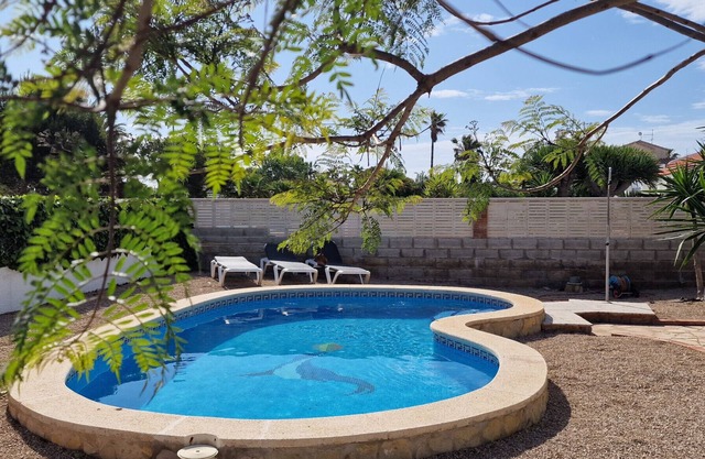 "Primavera"@MARISOL: 50m to the beach, private pool, A/C, WiFi, dog beach