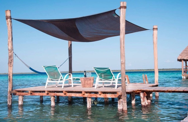 Private Bungalow @ Bacalar 7 Colors Lagoon