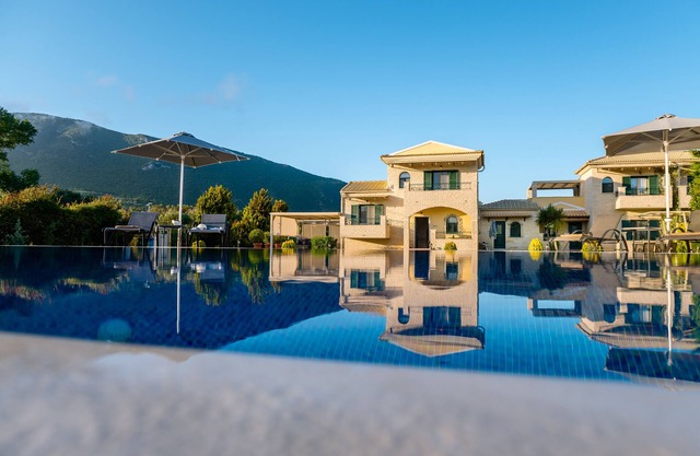 Private luxury villa. A paradise with swimming pool sleeps 10-11 in Corfu Greece