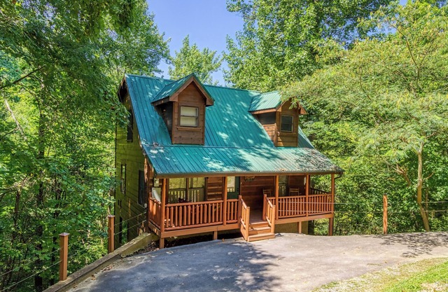 Private Wooded Setting! Theater Room! Centrally Located! 3 Decks! Fun Game Room