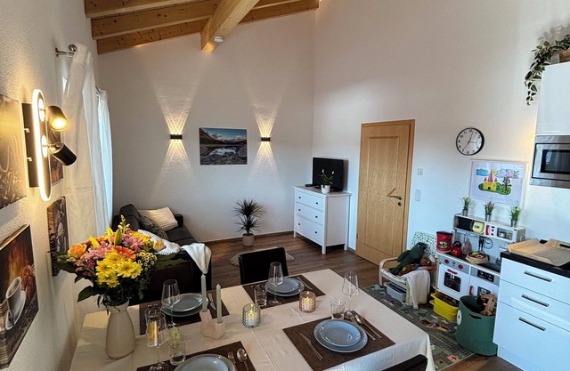 Quiet 2-room vacation apartment in Marnbach in the foothills of the Alps