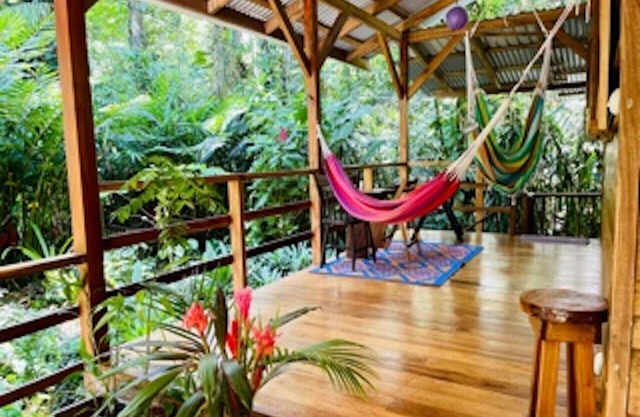 R1 Casonita Cabin nestled in the jungle