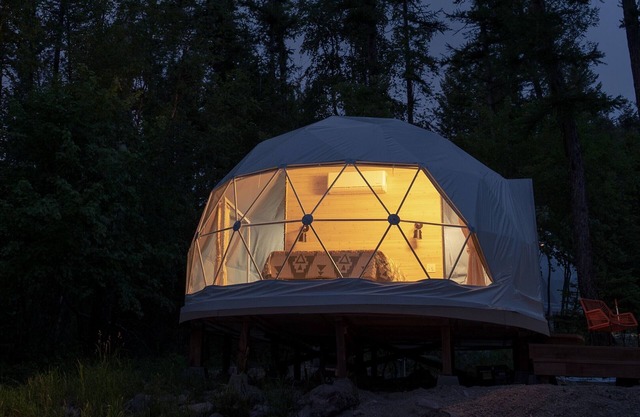 Red Owl Retreat: The Peaks Geodesic Dome
