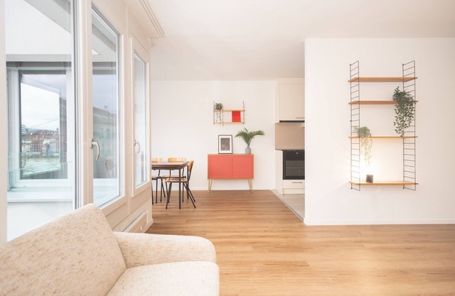 Renovated Designer Studio in Central Basel with free BaselCard