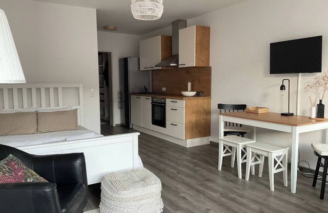 Renovated loft with parking space and balcony