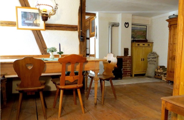 Restored farmhouse in the center of Schweinsdorf