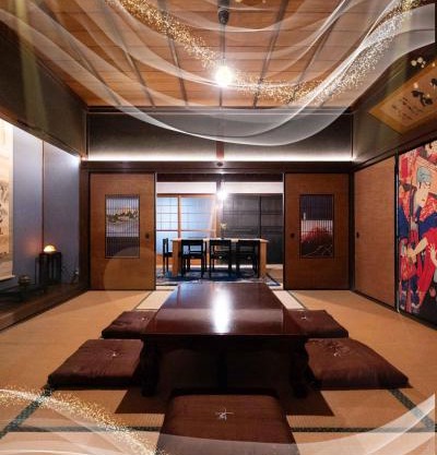 Retreat KOBAYASHILegendary 102-Year-Old Whole House in Kurashiki11LLDDK倉敷の宿Retreat KOBAYASHI 1棟貸切 1日1組限定 11LLDDK 520平米 102年前の伝説の建物 瀬戸内芸術祭2025 直島 美観地区 最大10名 駐車場3台 ベッド8台
