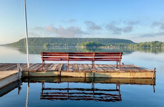 Robertson's Cottages; A Door County Waterfront Resort/Log Cabin, Dog Friendly
