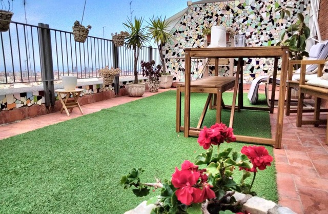 Rooms in Rooftop Terrace Penthouse