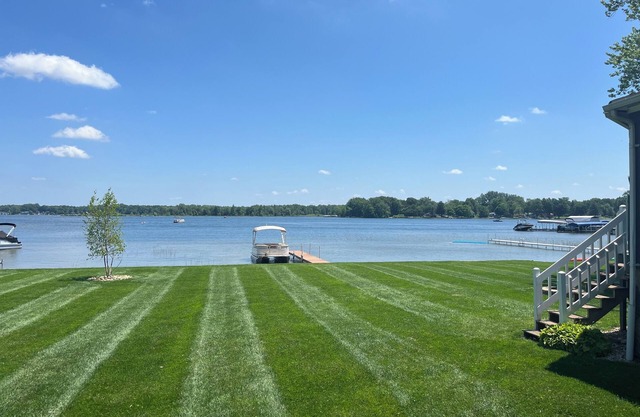 Rose Lake, Cottage with Pontoon, Coldwater, Michigan (aka Lake of the Woods)