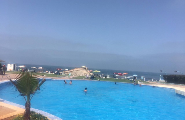 Sea view, large swimming pool, penthouse in luxury residence
