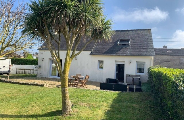 Seaside house with garden