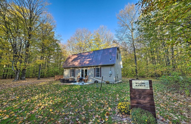 Secluded & Rural Frederic Home w/Barn on 25 Acres