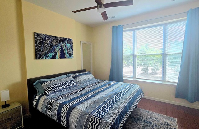 Second Floor King Bed w/Off-Street Parking