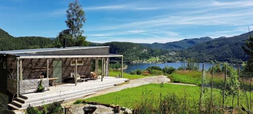 Self-Built Cabin With Views Over Leirvik