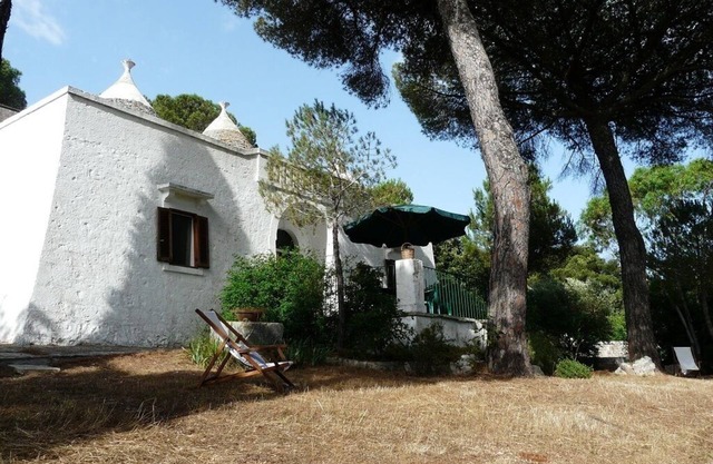 Selva Di Fasano: 'Trullo' with pine grove in Valle d'Itria