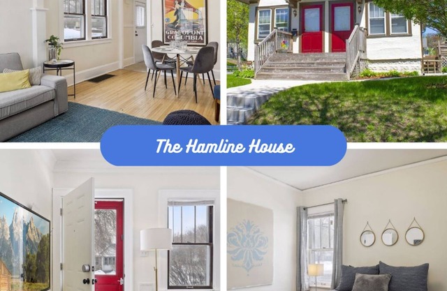 Serene 2BR Home: Walk to Light Rail, Central Location, Fast WiFi