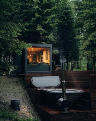 Sidrabgrava - Luxury cabin in woods