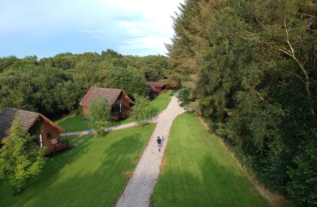 Single storey cottage in its own secluded setting away from the lodges.