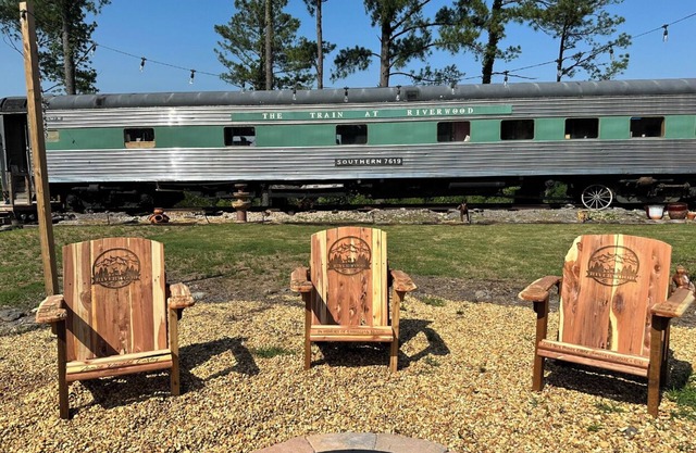 Sleeper Train Car on the River! Campground Type Property. 100 acres!