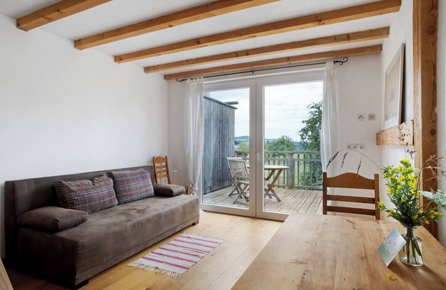 Small Apartment with Large South-Facing Balcony