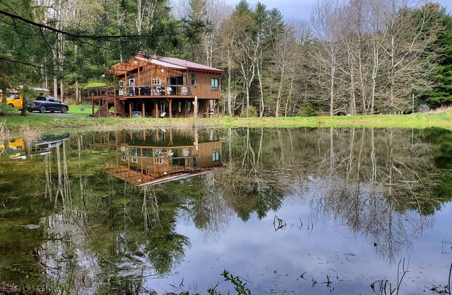 Solar Cabin: A Modern, Off-grid Retreat on 100 Acres