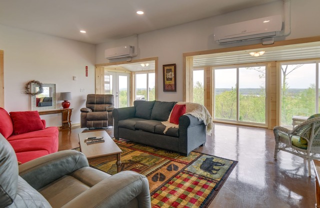 Spacious Greene Cabin Rental on 650-Acre Vineyard!