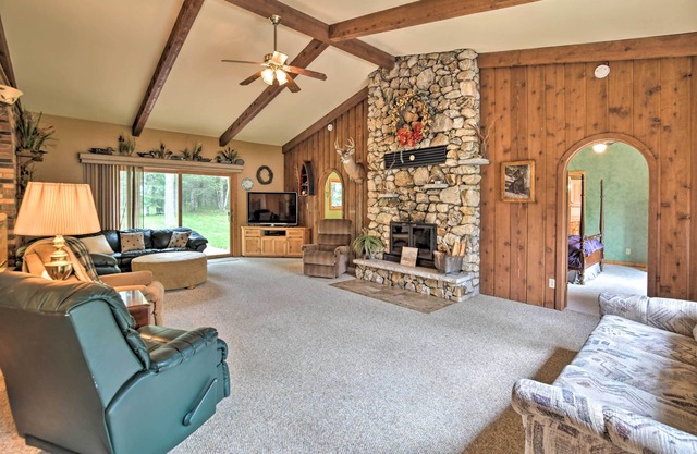 Spacious Lakefront Home w/Patio & Boat Dock!