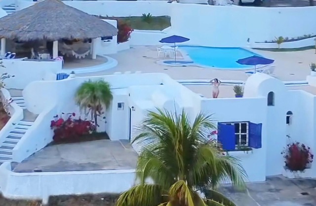 Spacious Santorini Greek Style Villa for Family Vacations Secluded Private Beach