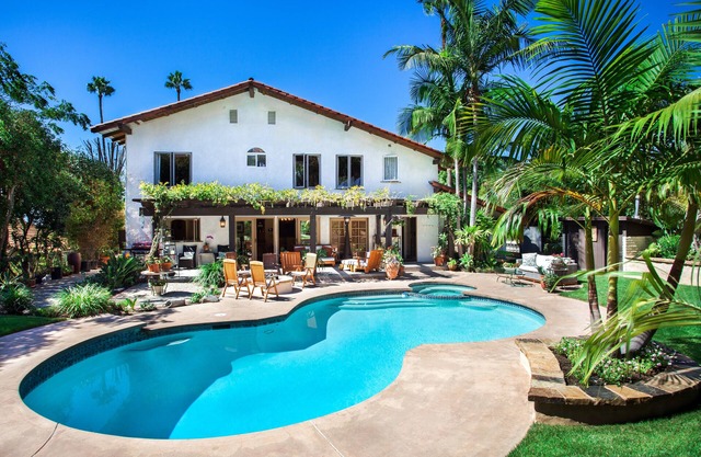 Spanish/Mediterranean Ocean View Home