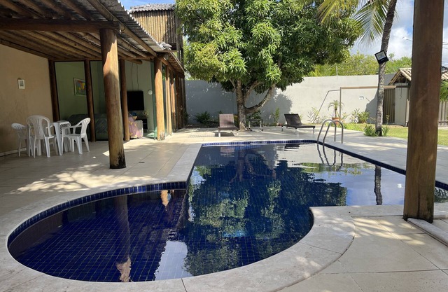 Spectacular house, free Wi-Fi, 24-hour security, swimming pool, gourmet area with beer garden
