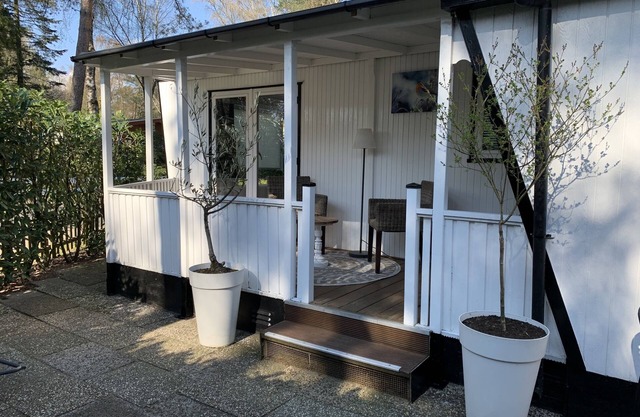 Stacaravan Chalet te Huur Hoenderloo Park Veluwshof