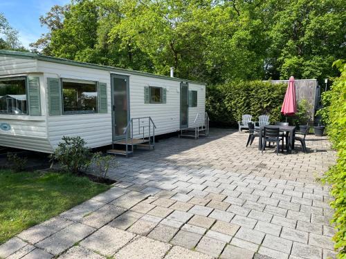 Stacaravan op Camping de Haer Aan de rand van Ootmarsum