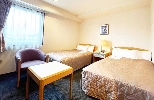 Standard twin smoking room with breakfast of your / Kisarazu Chiba