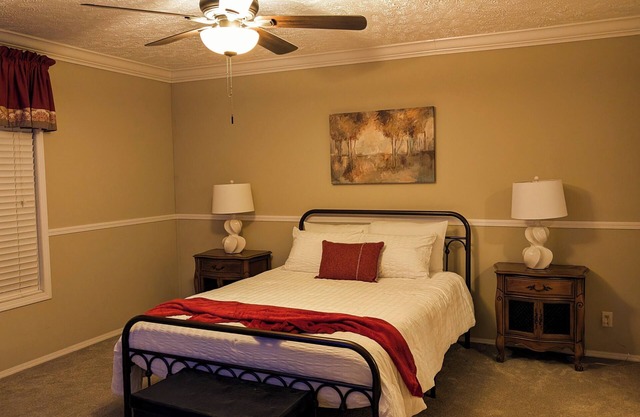 Stay at a 4-bedroom Unique Historic Landmark just outside of the city of Selma.n