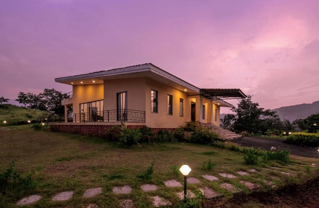 StayVista's Shivom Villa 8 - A Serene Escape with Views of the Valley and Lake