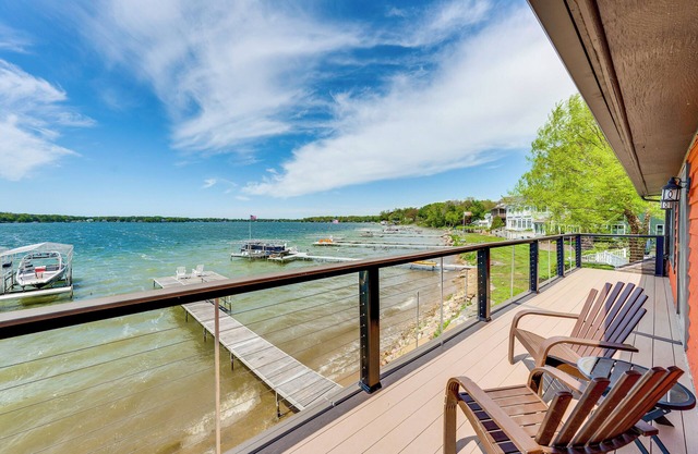 Steps to Powers Lake: Wisconsin Family Home