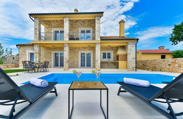 Stone Villa Banovi with heated pool