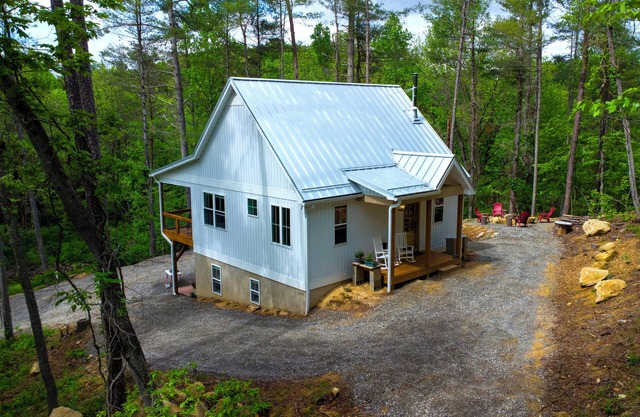 Storybook Farmhouse in the Woods