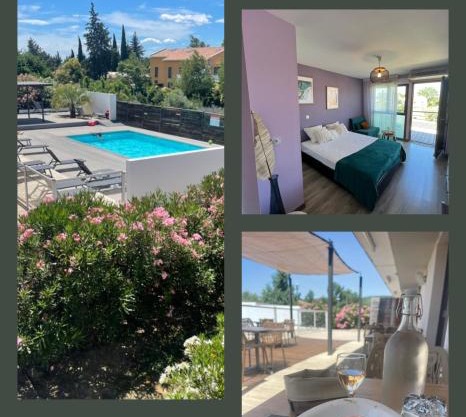 Studio cosy, résidence de tourisme avec piscine