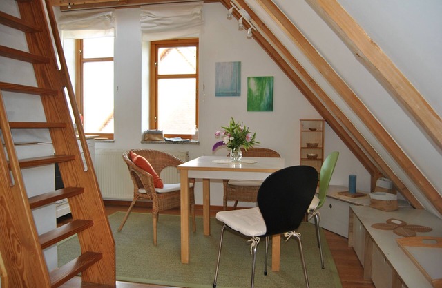 Studio with sleeping gallery 7 km from the nearest beaches