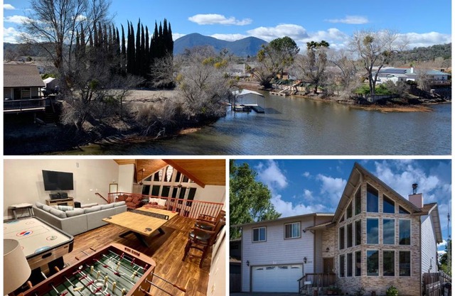 Stunning 3,400 sq ft Lake House w Boat Dock, Sauna, Steam Shower, and More